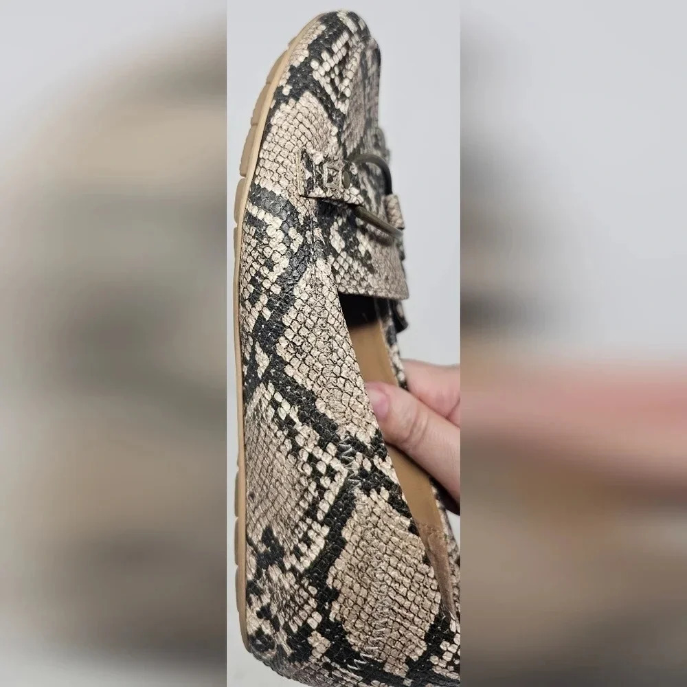 Baretraps KELLYE Loafers Snake Print Women's Size 7.5 M - Picture 9 of 16